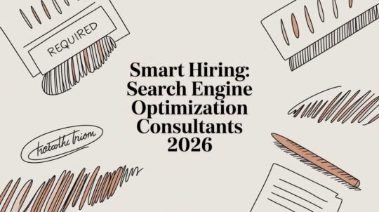 Smart Hiring: Search Engine Optimization Consultants 2026