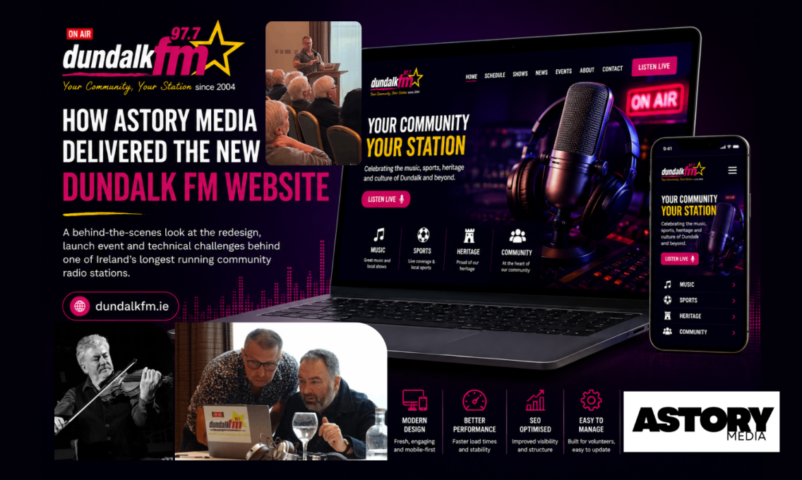 how astory media created dundalk fm website