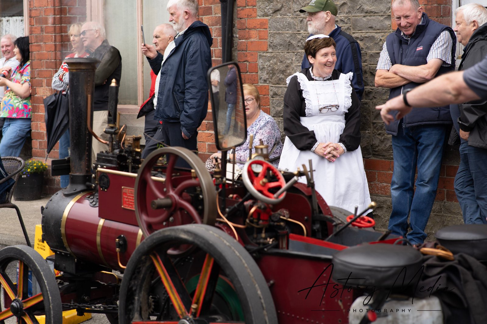 Visitors enjoying Greenore Heritage Week 2026 on Euston Street County Louth