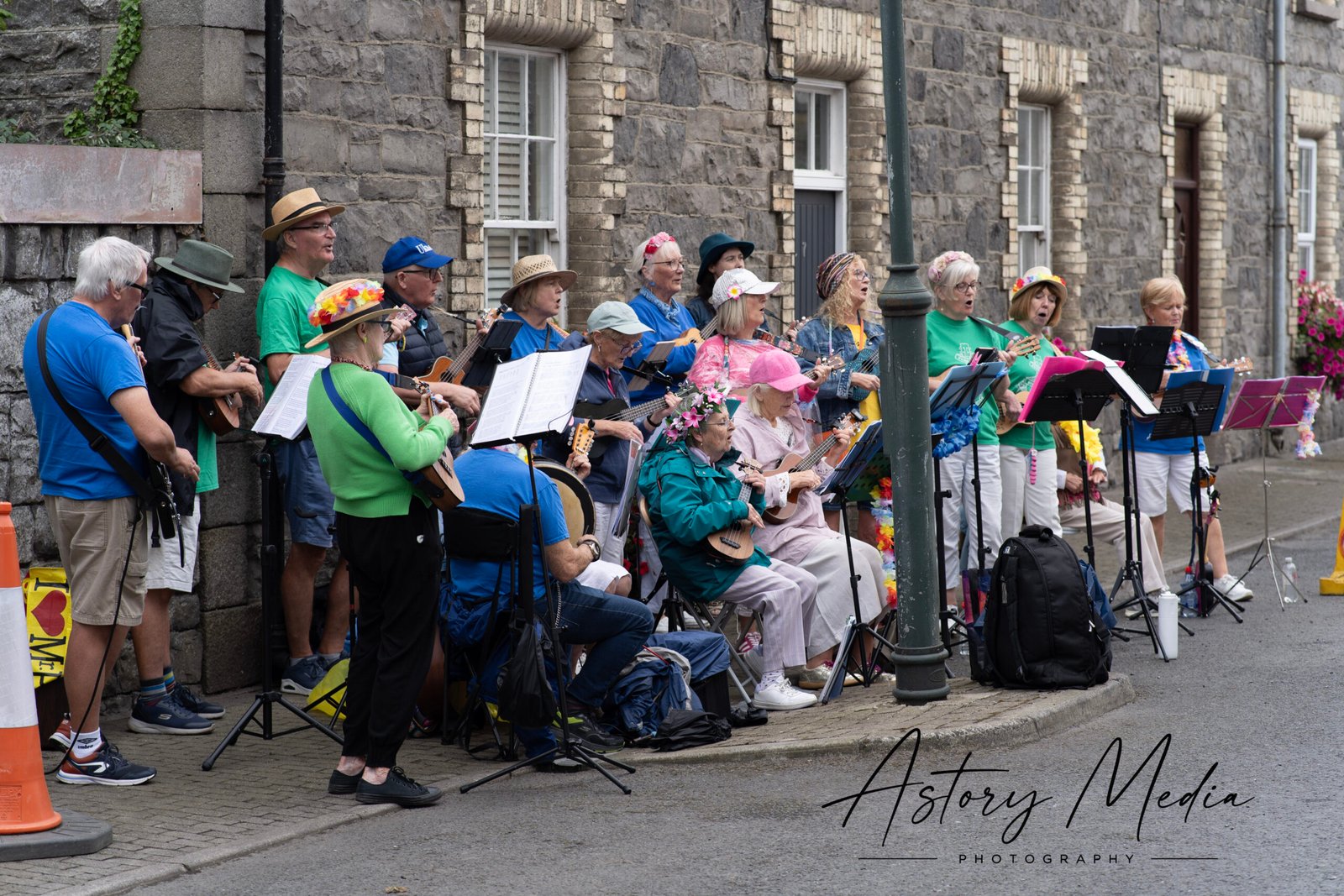 Dundalk Ukulele Strummers performing at Greenore Heritage Week 2026