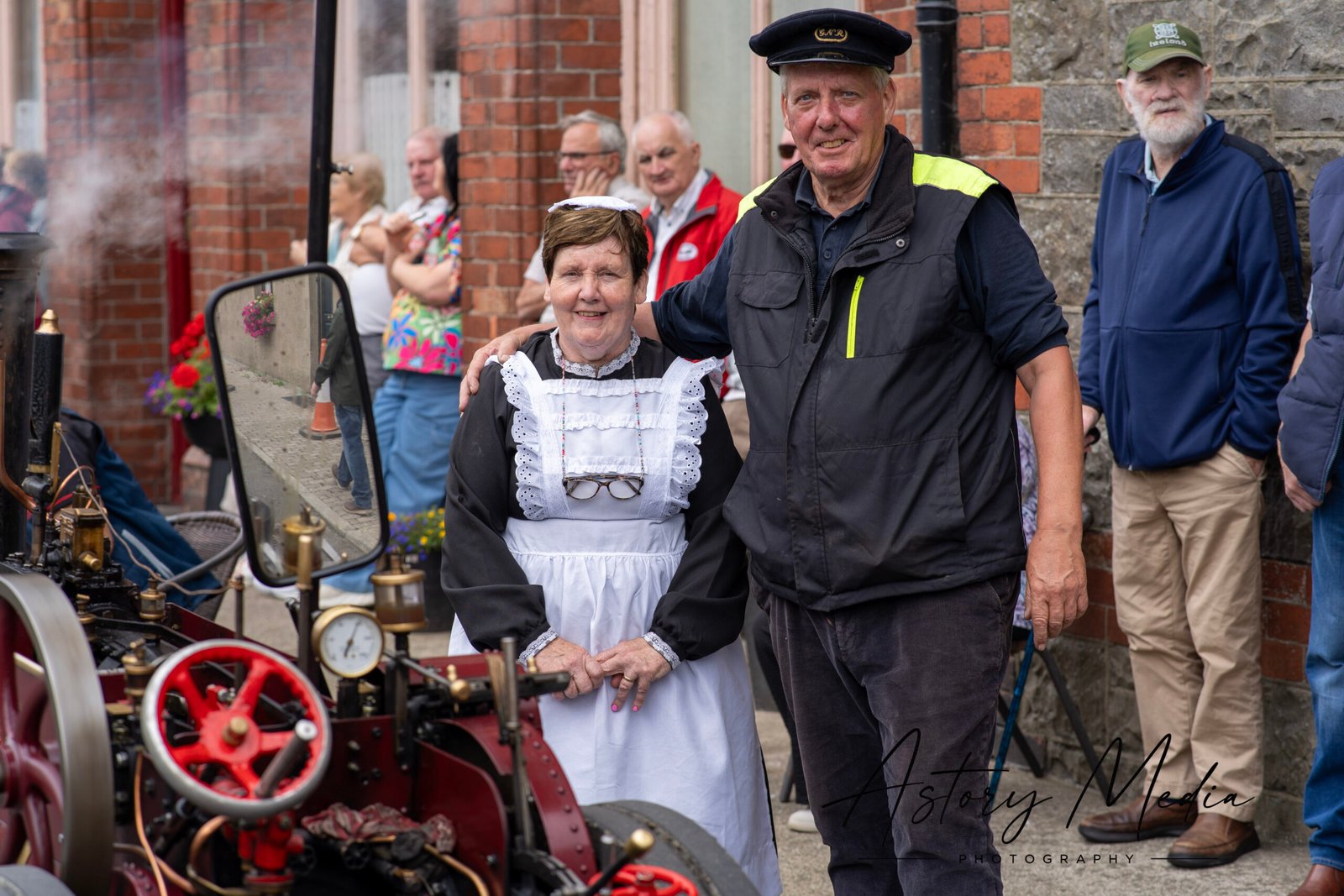 Brian and Ann at Greenore Co-op and Railway and Maritime Museum during Heritage Week 2026