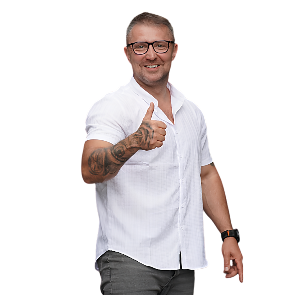 Zane Vondracek pointing towards the viewer with the message You Got This
