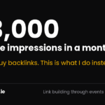 33,000 Google impressions in a month, Astory Media link building without buying backlinks